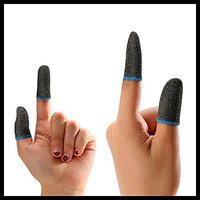 Vizykart® Finger Sleeve , Pubg Finger Sleeve & Thumb Sleeve , Slip-Proof Sweat-Proof Professional Touch Screen Thumbs