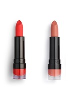 Makeup Revolution London Set of 2 Matte Lipsticks 