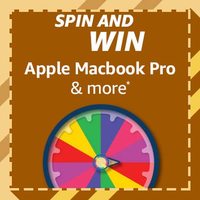 Amazon spin and win apple macbook pro and more
