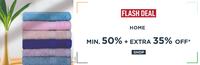 Ajio Flash Deal Home & Kitchen Minimum 50% off + Extra 35% off