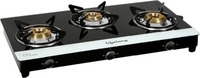Lifelong Glass Manual Gas Stove (3 burners)
