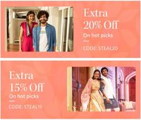 Myntra Flash Sale Upto 80% off + Extra 20% off Till 7PM
