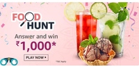 Amazon Food Hunt Quiz - Answer and win 1000 | 29th August Answers