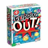 Funskool Games - Flippin Out, Party & Family Games, The chip Flipping Name Game, 2 + Players, 8 & Above

