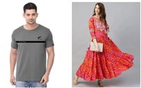Ajio - Get Up to 95% Off +  Extra Upto 38% Off on ₹2490
