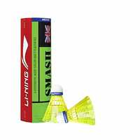 Li-Ning Smash Nylon Shuttle, Pack of 6