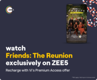 STEAL- Free 1yr Zee5 premium with regular Vi prepaid 399/599 plans