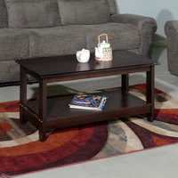 Nilkamal Baron Coffee/Center Table (Walnut) 