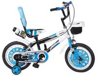 SpeedBird Bicycles for Kid's - 3 to 4 Years Boys - Full Adjustable and with Water Bottle Holder on The Back.(BMX Blue)