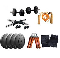 AURION GRH2-28kg Other Home Gym Set with 14 inch Dumbbell Rods & Accessories28 kg28 kg (Multi-Color) 28 Kg Home Gym Set with Accessories Is A Sturdy Fitness Equipment