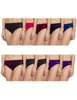 Rupa Women's Cotton Panty (Pack of 10) 