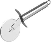 AOQ Stainless Steel Pizza Cutter, Pastry Cake Slicer, Sharp, Wheel Type