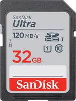 SanDisk Ultra SDHC UHS-I Card 32GB 120MB/s R for DSLR Cameras, for Full HD Recording, 10Y Warranty 
