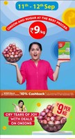 August 11,12 dates   Get ready for bumper deal onion and sugar at 9/kg and many  more