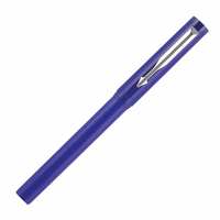 25% Coupon - Parker Beta Standard Chrome Trim Ball Pen with New Systemark Refill | Body Color - Blue | Ink Color - Blue