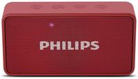 Philips BT64R Portable Bluetooth Speakers (Red)