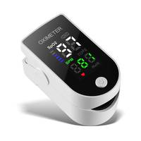 Fingertip Pulse Oximeter Blood Oxygen Saturation Monitor with Lanyard Included(Pack of 1)