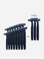 LETSSHAVE  Pro 2 Plus Disposable Razor | Twin Blade Disposable Shaving Razor (Pack of 15+3 Free)