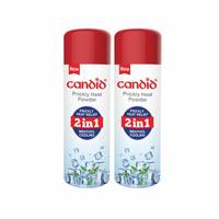 Limited-time deal: Candid Prickly Heat Powder 120g (Pack of 2), White