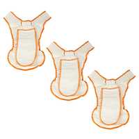 Organic Muslin Newborn Nappies (Pack of 3)