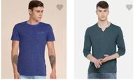 Celio Men's T Shirts upto 80% off