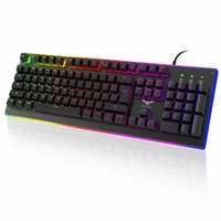 HAVIT HV-KB380L LED Backlit Wired Membrane Gaming Keyboard (Black)

