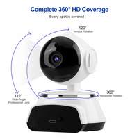 V.T.I. Wi-Fi 720p HD 90° Viewing Area CCTV Home Security Camera, White