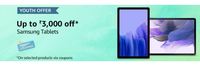 Youth Offer - Get Up to 3000 Coupon Off + Up to Rs.10000 HDFC Bank Card Off on Samsung Galaxy Tablets