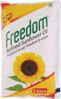 Freedom Refined Sunflower Oil Pouch  (1 L) @ ₹135 +  20 SuperCoins