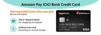 Apply for Amazon Pay ICICI Credit Card & Get 600₹ Cashback || 750₹ Cashback for Prime Members
