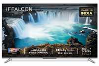 iFFALCON 108 cm (43 inches) 4K Ultra HD Smart Certified Android LED TV 43K71 (Silver) (2021 Model)| With Voice Control
