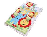 Fisher Price GS-02 Mattress Set with Pillow and 2 Bolsters