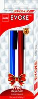 25% Coupon - Cello Evoke Ballpen - Pack of 2 (Blue & Red Ink)