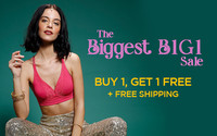 Zivame The Biggest B1G1 sale +Freeshipping on everything collections 