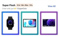 Flipkart Super Flash Use 5 SuperCoins and Stand a Chance To Win Products, Vouchers, and other exciting prizes