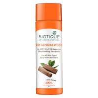 Biotique Bio Sandalwood 50+ SPF UVA/UVB Sunscreen Ultra Soothing Face Lotion Water Resistant, 190ml