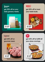 Cred pay - Get 30-50% off on Supr daily, Licious, Pizza hut, BOX8