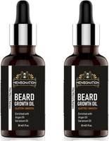 Mensonation 100% Natural Mooch And Beard Oil 30 ml Hair Oil 