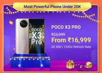 Poco X3 Pro @ 16999 + 10% Off on Axis/ICICI Cards / Assured Paytm Cashback