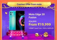 UPCOMING | Motorola Edge 20 Fusion @ 19999 + 10% Off on Axis/ICICI Cards / Assured Paytm Cashback