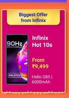 Infinix Hot 10s @  9499 + 10% Off on Axis/ICICI Cards / Assured Paytm Cashback
