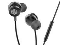 Coupon - Nu Republic Jaxx 10 Wired Earphone with 10mm Drivers, Deep Bass and Mic - Black