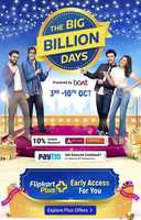 The Big Billion Days | Upto 80% Off | 10% Off on ICICI & Axis Debit / Credit Cards | 3rd -10th Oct