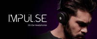 IMPULSE On-Ear Wired Headphones : Buy 1 Get 1 Free (Only for today)