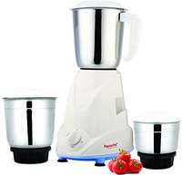 Signoracare Eco Plus Mixer Grinder, 500W, 3 Jars (White)