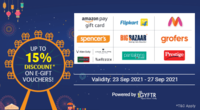  Amazon Voucher Available For 3% Discount (for SBI cards) 