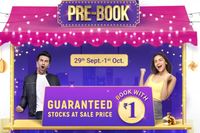 Flipkart The Big Billion Days Prebook Sale ( 29 Sep - 1 Oct ).  @ Rs.1