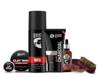 Beardo 30 Days Grooming Kit for Bearded Men  [FACEWASH & VIP Membership Free] + VIP Cashback 