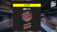 Live at 6 PM Get GAS Clothing's FREE for 30 Seconds  | Only On Ajio App