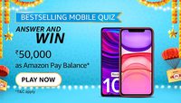 Amazon India's Bestselling Mobile Quiz Answer & Win ₹50,000 Pay Balance 
